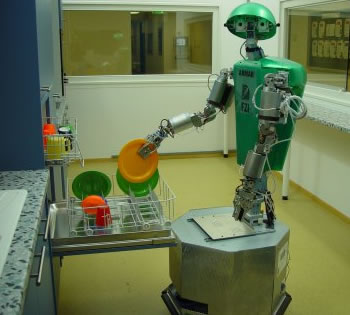 robot to wash dishes