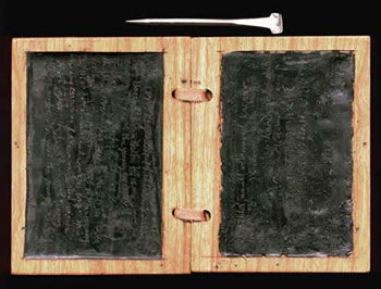 Greek Wax Tablet