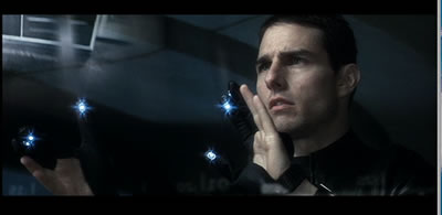 minority report screen scene