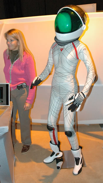 flexible space suit