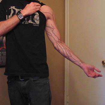 Anatomy Tattoo major veins