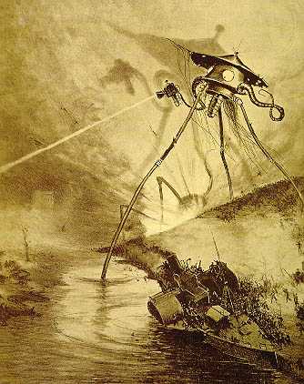 war of the worlds alien hg wells