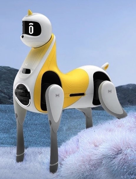 robot horse to ride